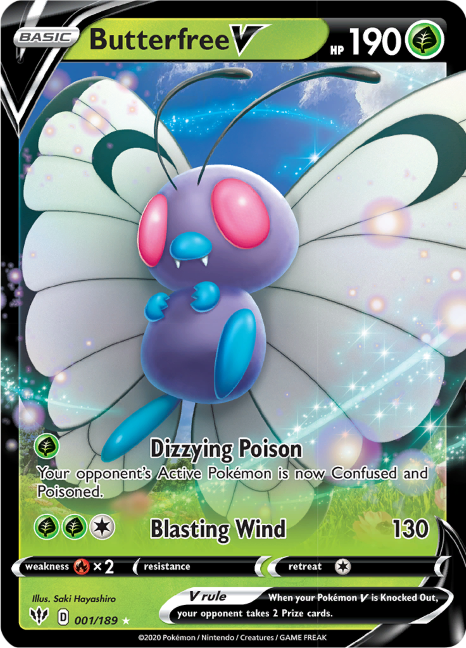 Butterfree V 001 - Booster Games