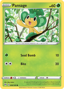 Pansage 006 - Booster Games