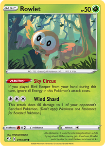 Rowlet 011 - Booster Games