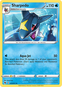 Sharpedo 012 - Booster Games