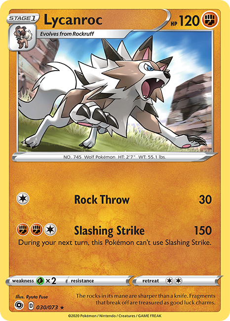 Lycanroc 030 - Booster Games