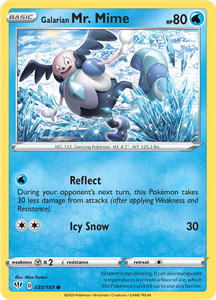 Galarian Mr. Mime 035 - Booster Games