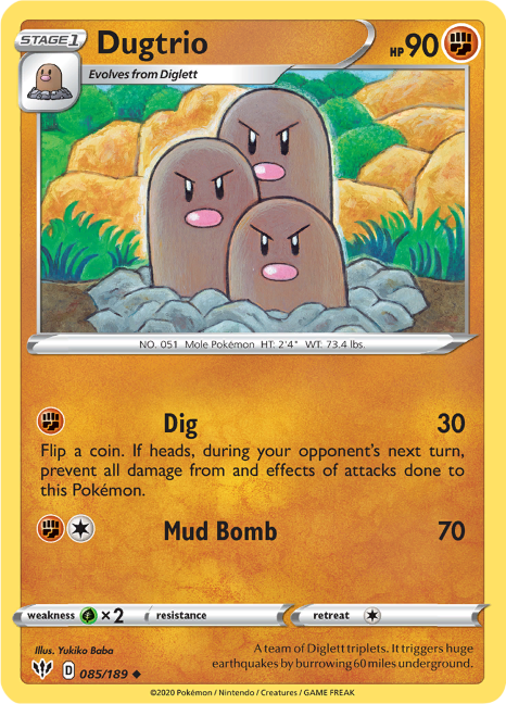 Dugtrio 085 - Booster Games