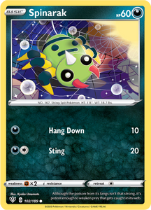 Spinarak 102 - Booster Games