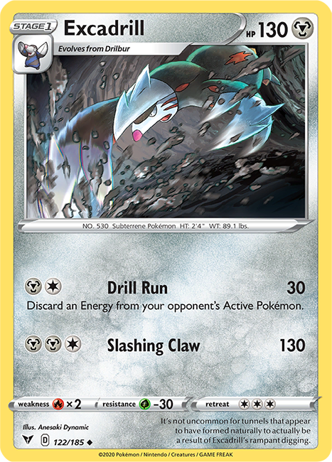 Excadrill 122 - Booster Games