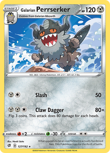 Galarian Perrserker 127 - Booster Games