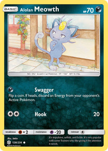 Alolan Meowth 128 - Booster Games