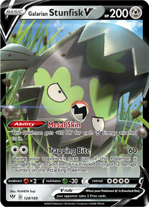 Galarian Stunfisk V 128 - Booster Games