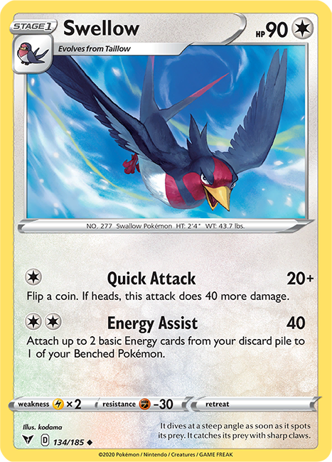 Swellow 134 - Booster Games