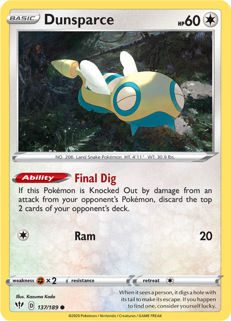 Dunsparce 137 - Booster Games