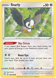 Starly 145 - Booster Games