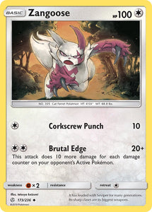 Zangoose 173 - Booster Games
