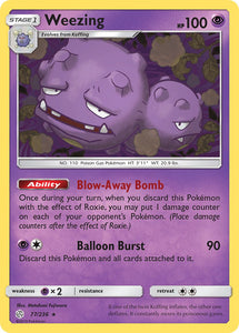 Weezing 077 - Booster Games