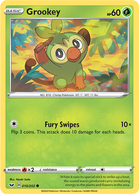Grookey 010 - Booster Games