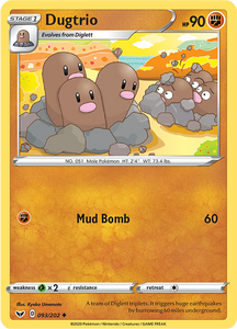Dugtrio 093 - Booster Games