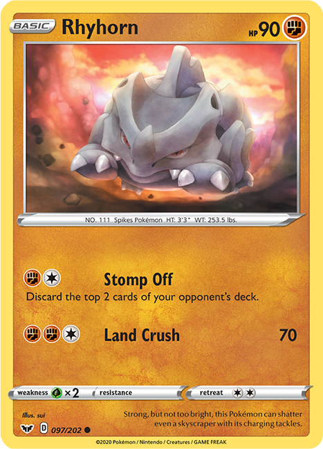 Rhyhorn 097 - Booster Games