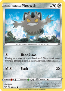 Galarian Meowth 127 - Booster Games