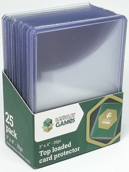 Top Loaded Card Protector 3